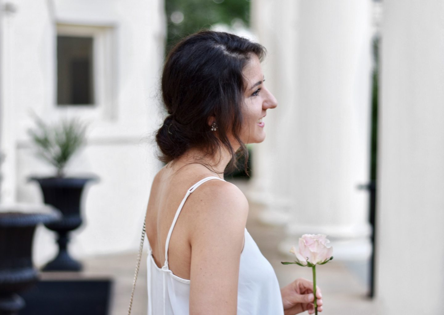 Easy and glamorous updo