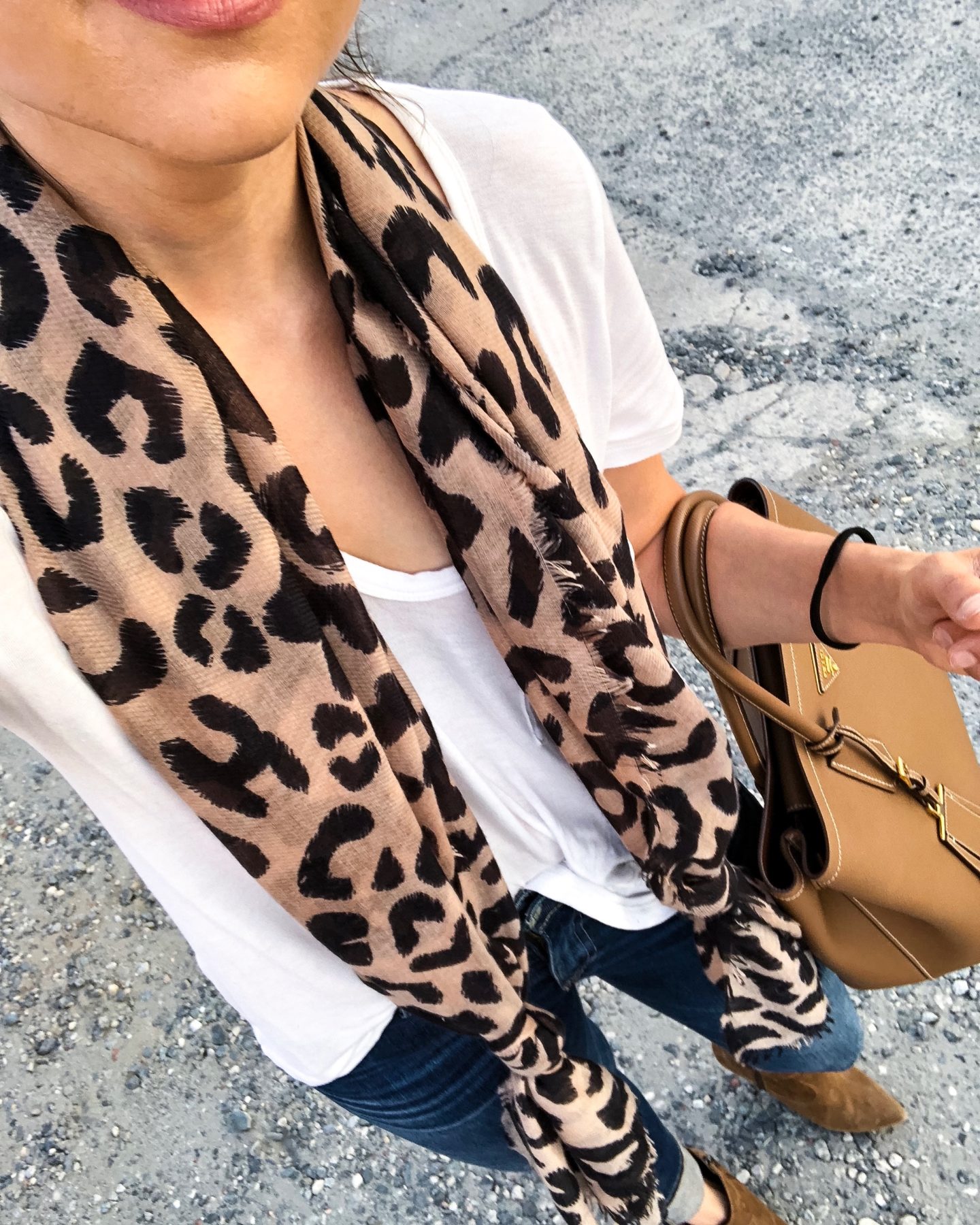 Fifteen Minutes to Flawless Leopard Print Scarf